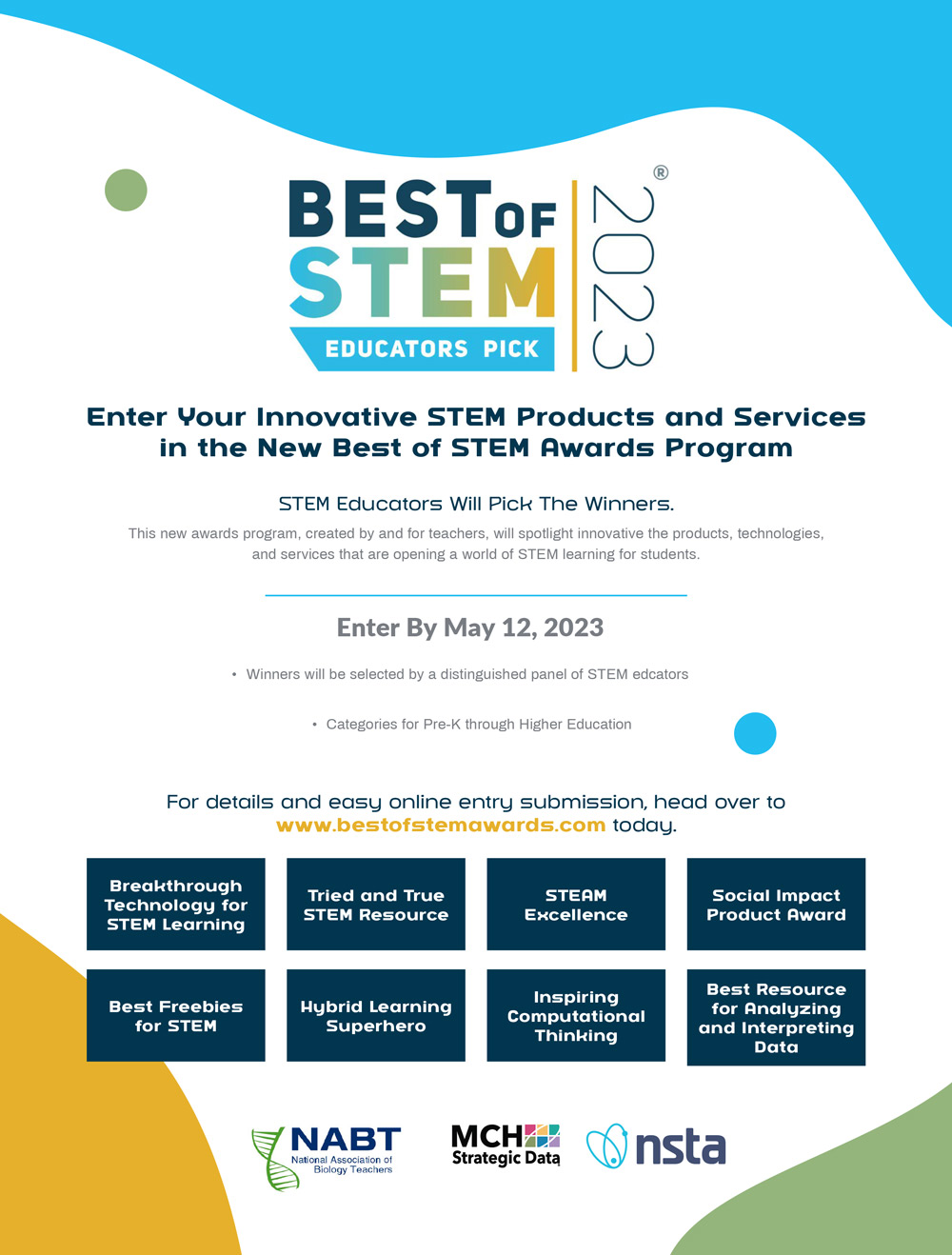 2023 Best of STEM Awards Advertisement